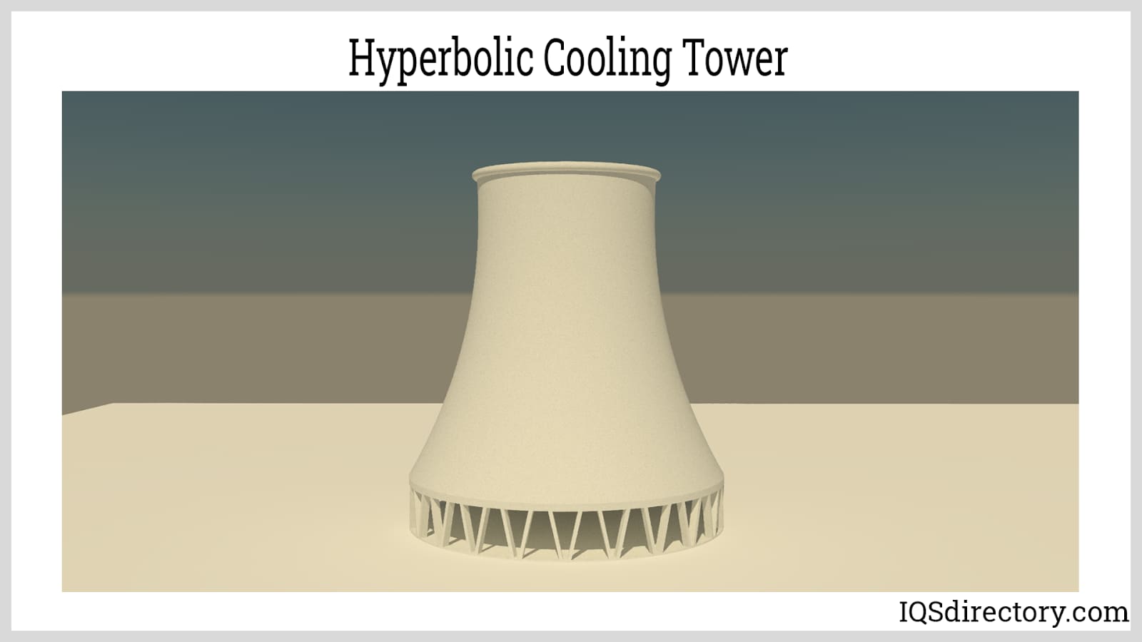 Hyperbolic Cooling Tower